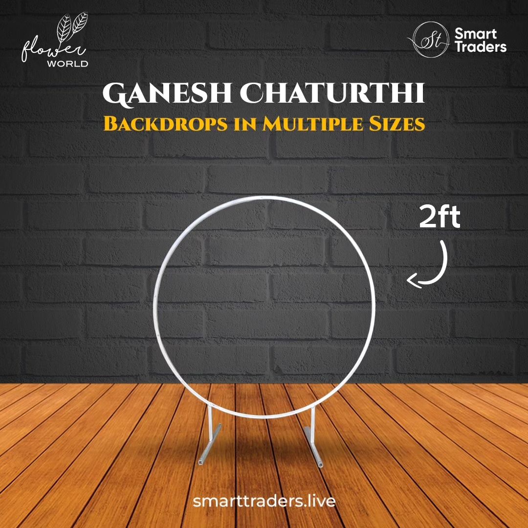Ganpati Decoration Ring 2ft
