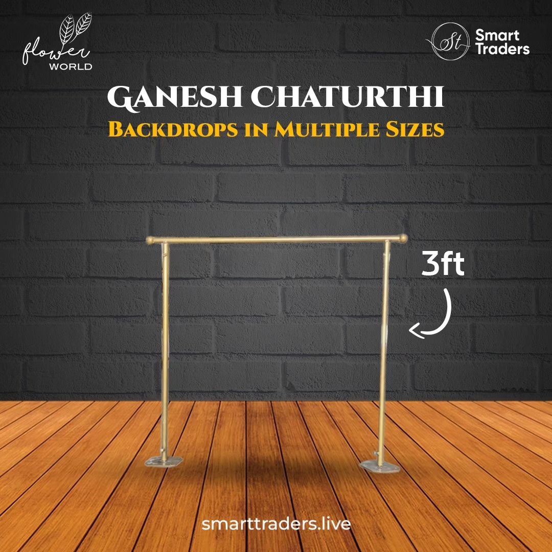 Ganpati Decoration Backdrop