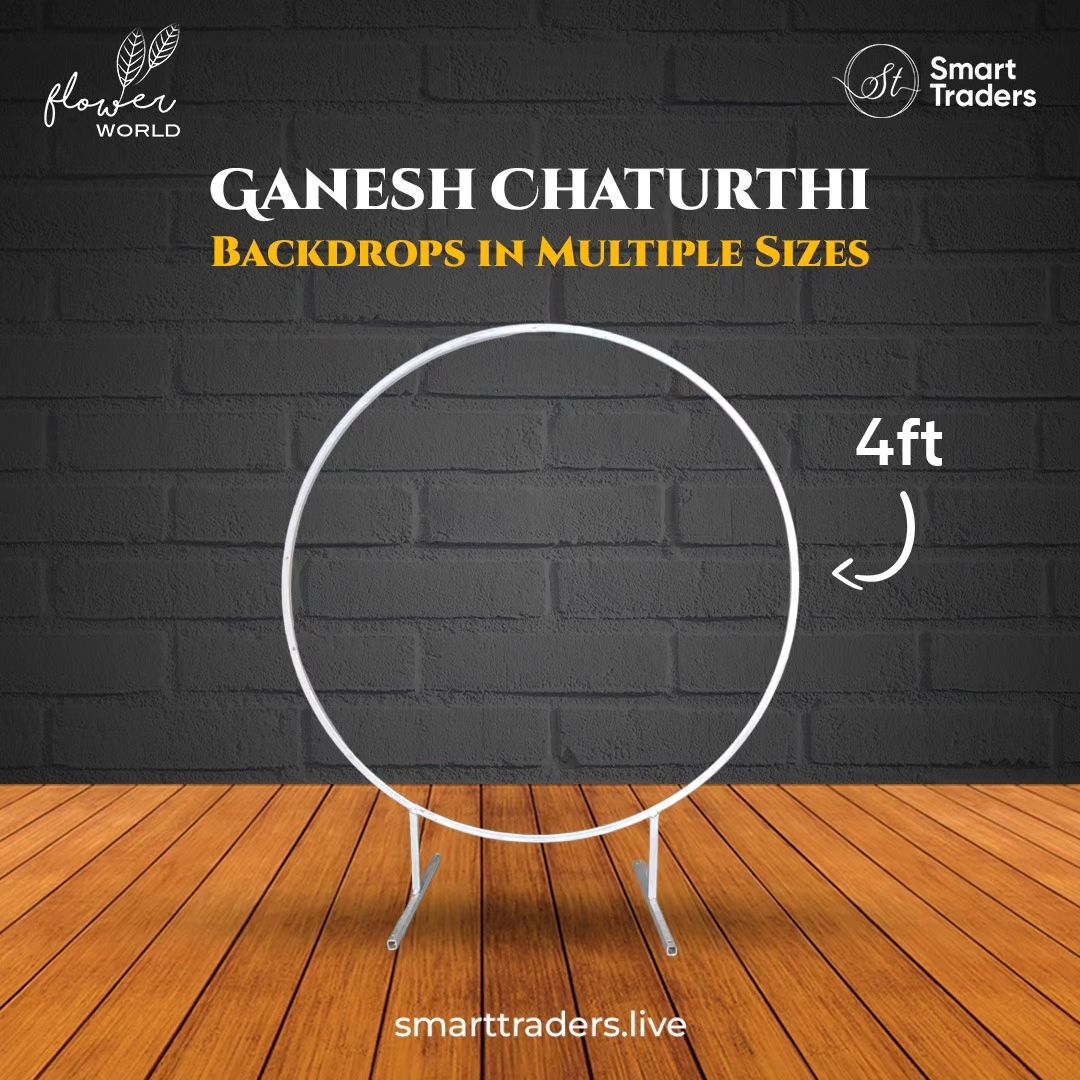 Ganpati Decoration Ring 4ft